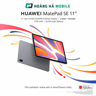(Tặng bút Huawei M-pen lite) Máy tính bảng Huawei Matepad SE 11" 4GB/128GB - 6GB/128GB - Chính hãng