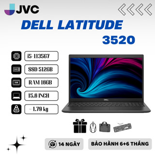 Laptop giá rẻ Dell Lattitude 3520 core i5 1135G7 Ram 8GB, SSD 256 màn hình 15,6 FHD