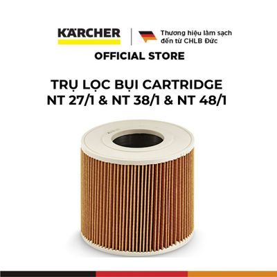 Trụ lọc bụi cartridge dành cho máy hút bụi công nghiệp NT 27/1 - NT 38/1 - NT 48/1