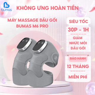 Máy Massage Đầu Gối - BUMAS M6 Pro - Giảm Đau Nhức, Chườm Nóng, Chăm Sóc Khớp Gối Tại Nhà