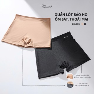Quần Lót Đùi Bảo Hộ Nữ Mustoto Trơn Mặc Váy Thoải Mái (MQ39)