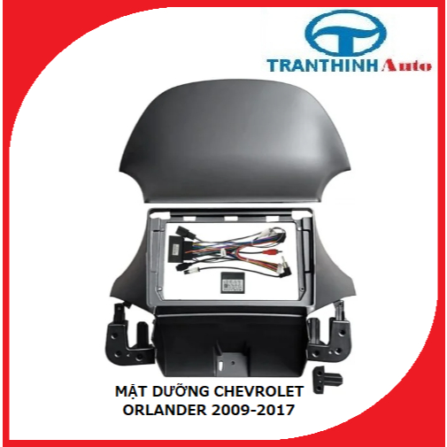Mặt Dưỡng Lắp Màn Hình Android Cho Xe Chevrolet Orlander 2009-2017 Canbus, Chất Liệu ABS Cao Cấp.