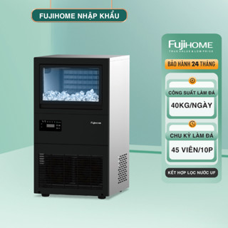 Máy Làm Đá Pha Chế Fujihome IM45C – Tích Hợp Lọc UF – Gas R290