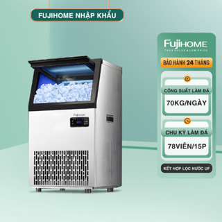 Máy làm đá Fujihome IM70C – Làm nhanh, lọc sạch, vận hành êm