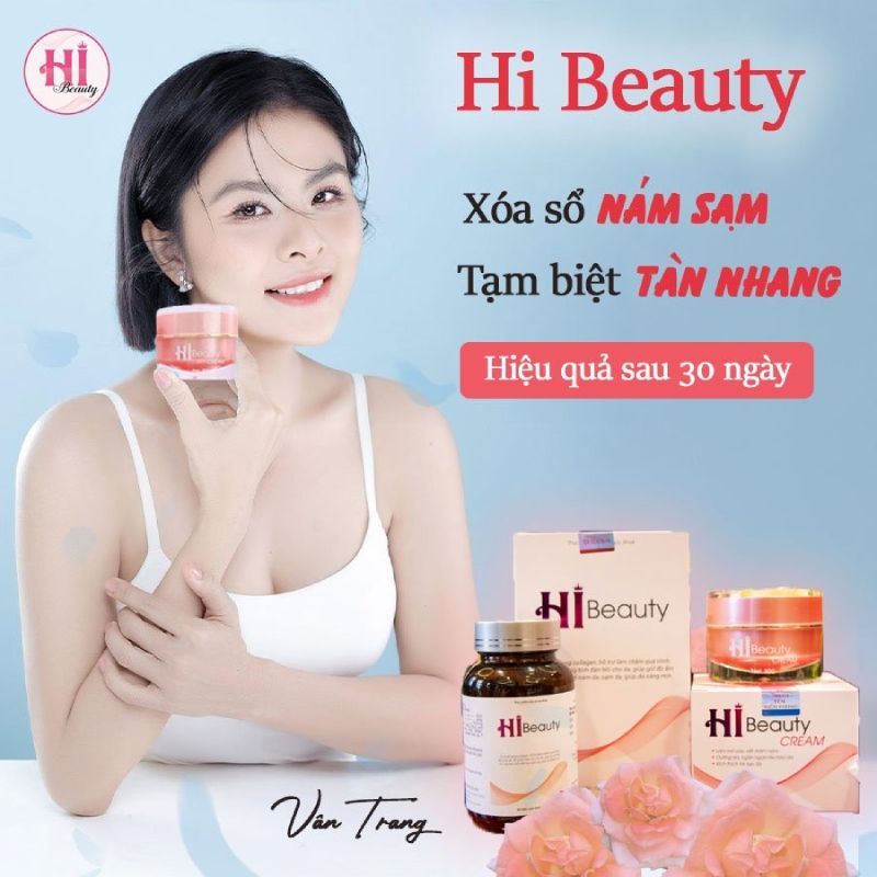 Kem dưỡng da Hi Beauty Cream - Trắng da Mờ thâm nám 30g