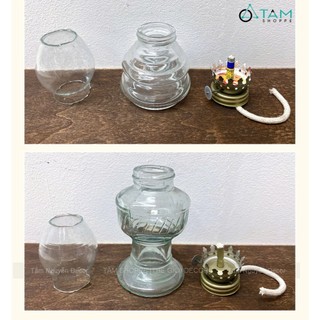 Đèn dầu hột vịt cổ xưa