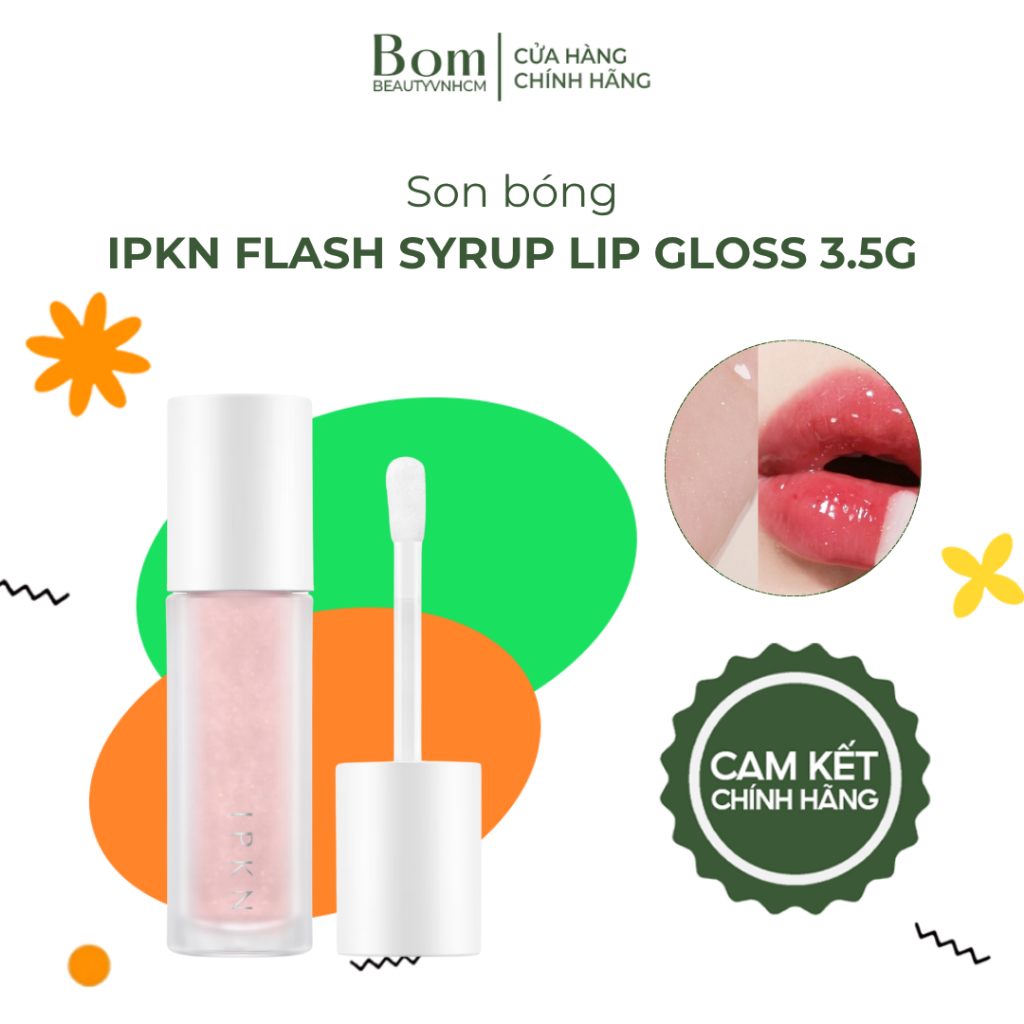 Son Bóng IPKN Flash Syrup Lip Gloss 3.5g (2/2027)