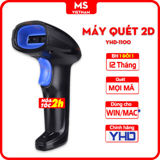  Máy Quét Mã Vạch 2D YHD1100 – Quét Mọi Loại Mã QR, Barcode – Đọc Siêu Nhanh – 🛡️ BH 1 Đổi 1