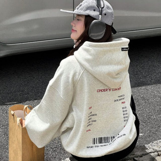 Áo Hoodie Boxy Receipt CINDER Local Brand Chính Hãng