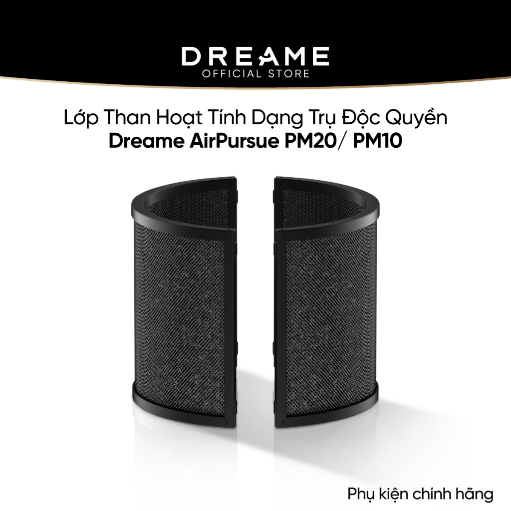 Phụ kiện thay thế dành cho Dreame lớp lọc carbon cho Máy lọc không khí Dreame PM10/PM20