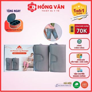 Máy massage bắp chân MISUKO CF-1 ( BẢO HÀNH 24 THÁNG ), Điều trị suy giãn tĩnh mạch chân, massage giảm tê bì, đau nhức