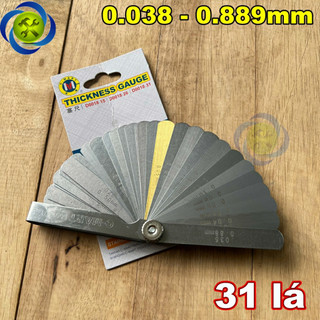 Thước lá đo khe c-mart d0018-31 31 lá 0.04-0.88mm