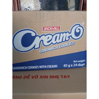  Bán sỉ Thùng Bánh Cream O 85g x 24 gói 