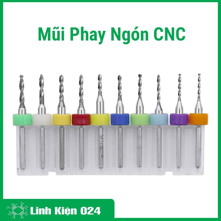 Mũi phay ngón CNC đủ kích thước