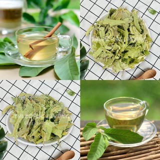 Lá ổi non phơi khô 100g (Lá ổi giảm cân, đọt ổi khô, thơm, sạch)