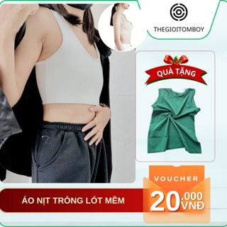 Áo Nịt Ngực Tomboy - Loại Tròng Cổ - Không Viền Không Lót - Nhanh gọn tiện lợi - TGTB