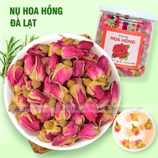 Nụ hoa hồng khô Đà Lạt 500g, nụ hoa hồng, giúp dưỡng nhan, đẹp da, ngủ ngon, an thần, ngừa lão hoá