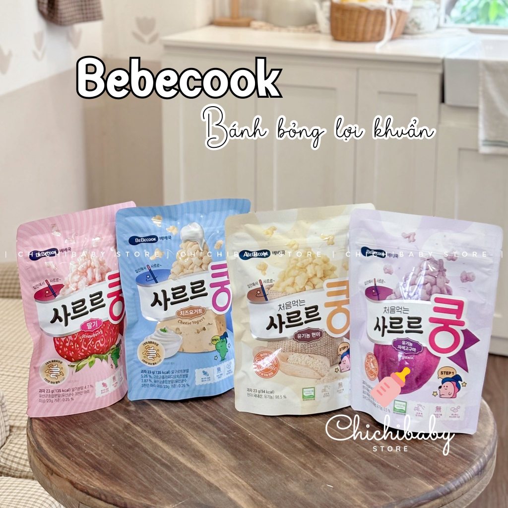 Bánh bỏng bổ sung lợi khuẩn - BEBECOOK