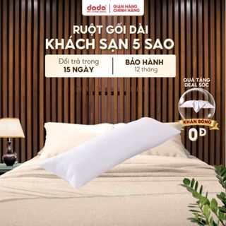 Ruột gối đôi dài khổng lồ DADA gối nằm ngủ ôm tựa kê gác chuẩn khách sạn 5 sao kích thước 50x140cm