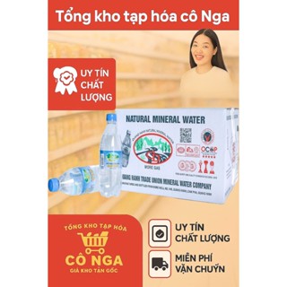 Nước Khoáng Quang Hanh Công Đoàn Quảng Ninh – Giải Nhiệt, Giải Rượu, Bổ Sung Vi Khoáng – Thùng 20 Chai 500ml - Giá rẻ