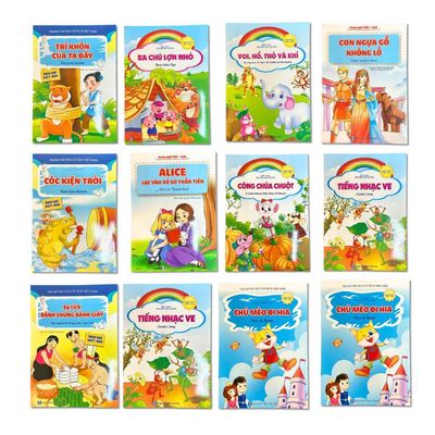Truyện Tranh Cổ Tích Song Ngữ Anh Việt Cho Trẻ Mầm Non, Truyện Cổ Tích Thế Giới Và Cổ Tích Việt Nam