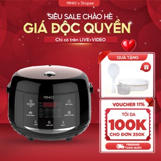 Nồi Cơm Điện VENKO , Lòng Chống Dính Màu Đen, Dung Tích 2.2L, Công Suất 850W Điều Khiển Bằng Điện Tử