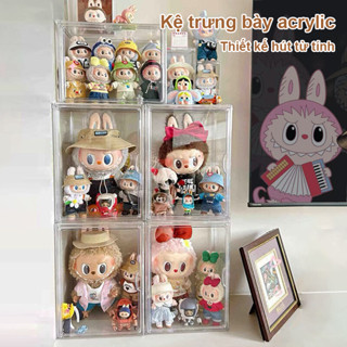 tủ hộp trưng bày trong suốt Hộp Đựng Giày Trưng Bày Túi Xách ​Kệ Hộp Trưng Bày Nắp Nam Châm Chất Lượng Cao