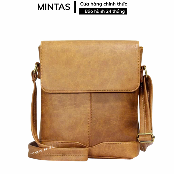 Túi đeo nam, đeo chéo đựng vừa ipad  tiện dụng sang trọng lịch lãm. MINTAS- N3
