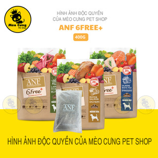 [400g ANF+] Hạt thức ăn cao cấp cho CHÓ mọi lứa tuổi ANF 6free+ Hàn Quốc