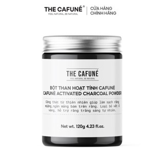Bột than hoạt tính hữu cơ Cafuné - Nhập khẩu Nhật Bản, Giúp Làm trắng răng an toàn hiệu quả 120g