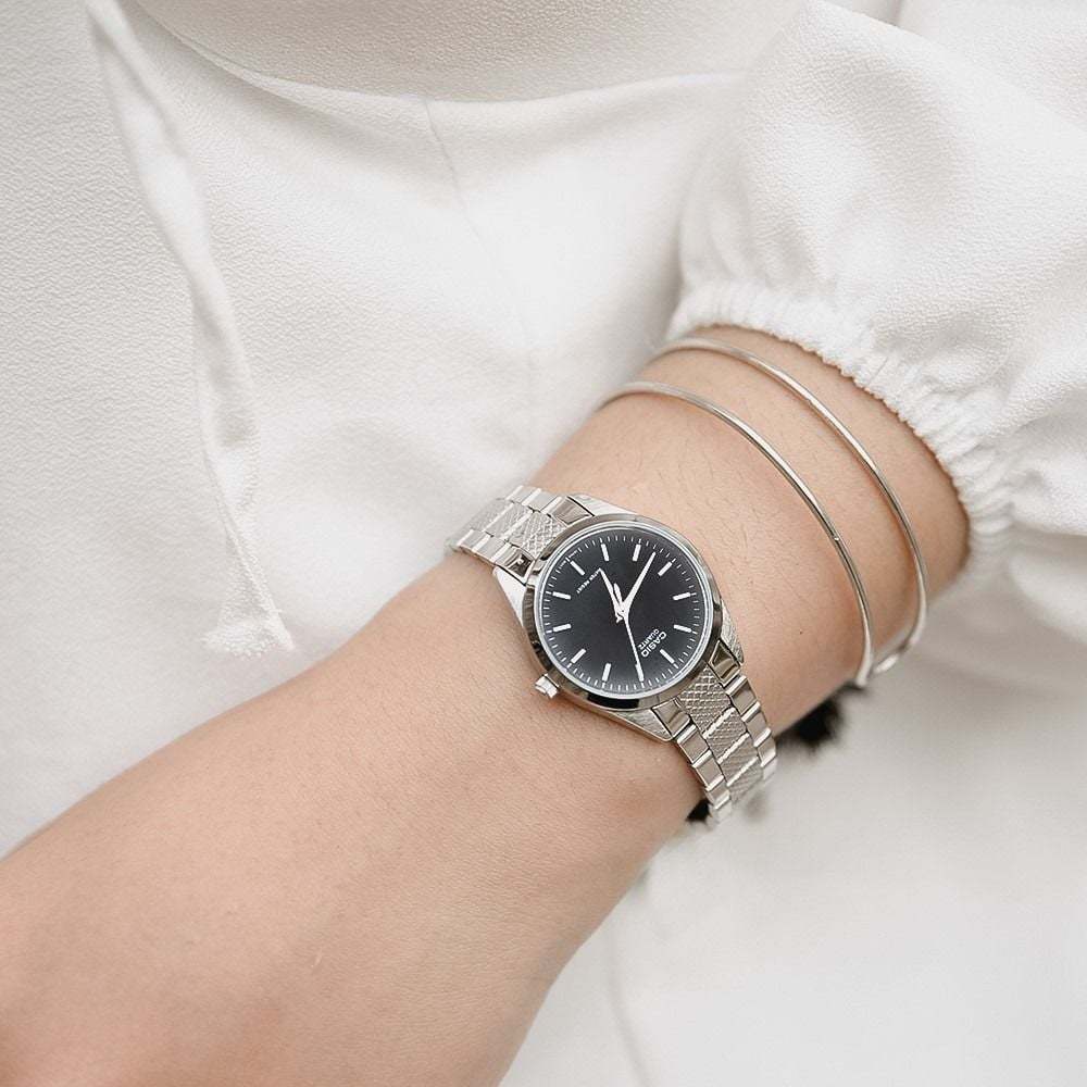 Đồng hồ nữ Dây kim loại Casio Anh Khuê LTP-1274D-1ADF Chính hãng | BigBuy360 - bigbuy360.vn