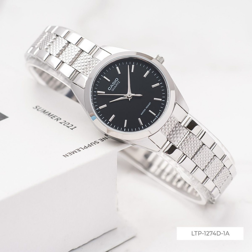 Đồng hồ nữ Dây kim loại Casio Anh Khuê LTP-1274D-1ADF Chính hãng | BigBuy360 - bigbuy360.vn
