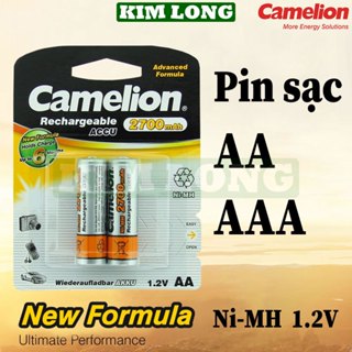  Pin sạc Camelion AA2700mAh,AA2500mAh AAA1100mAh,pin sạc1.2V Ni-MH 