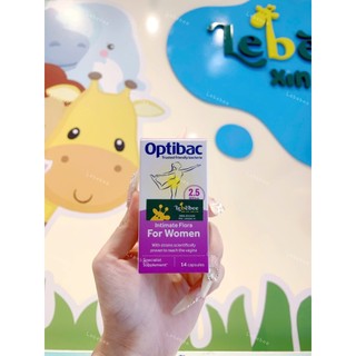 Men vi sinh Optibac tím (Optibac for women 30/90 viên)
