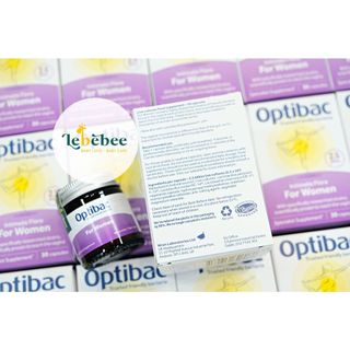 Men vi sinh Optibac tím (Optibac for women 30/90 viên)