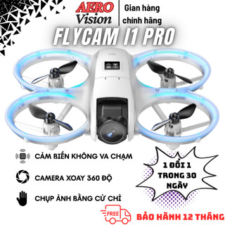  Flycam Drone i1 Pro Máy bay điều khiển từ xa camera 4K quay phim chụp ảnh FPV cao cấp Flycam 