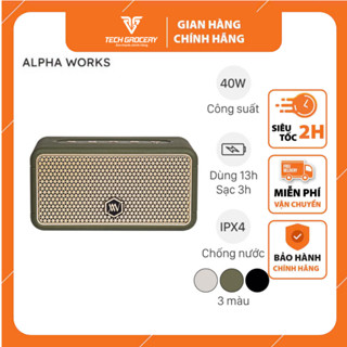 Loa Bluetooth Alpha Works W38 chính hãng PGI Phân Phối Bảo hành chính hãng 12 tháng