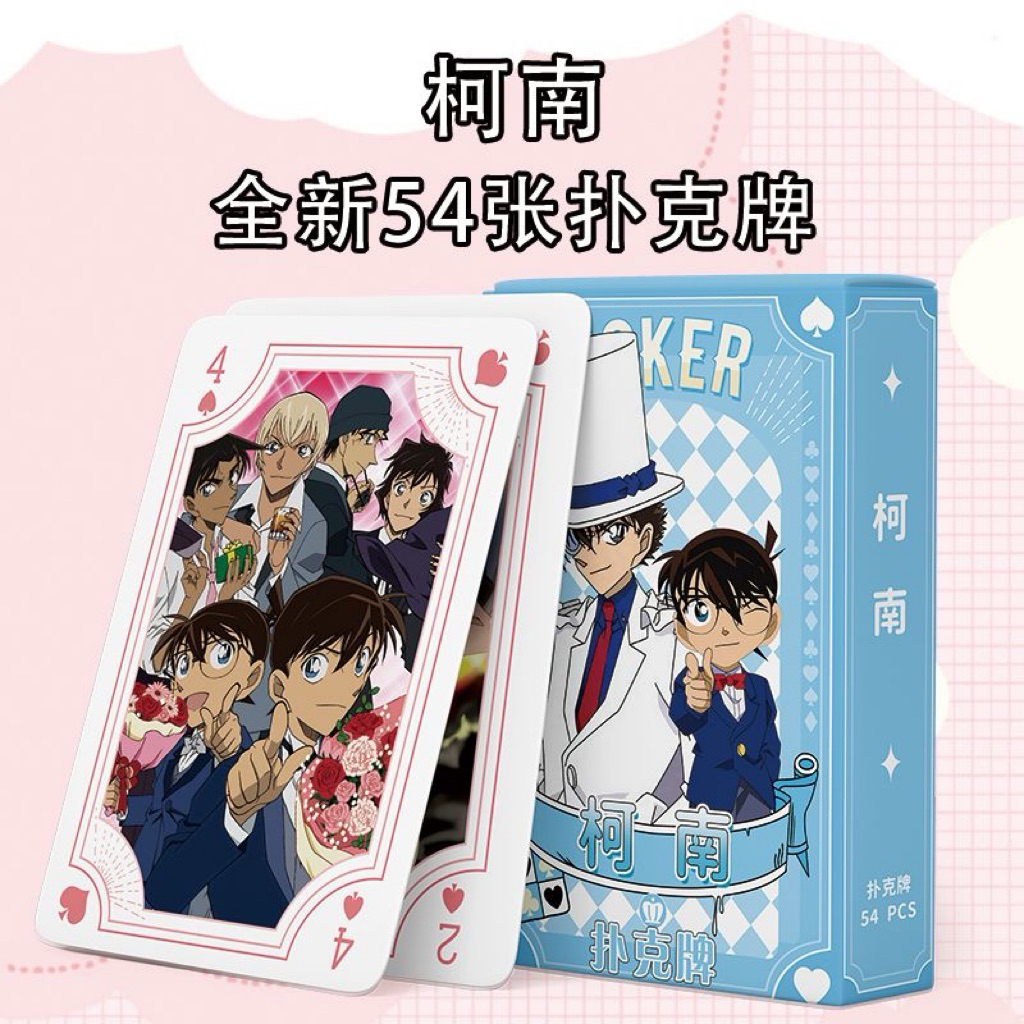 Bộ bài tây Poker hình nhân vật trong phim Conan