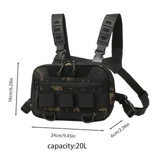 Túi EDC đeo ngực đa chức năng