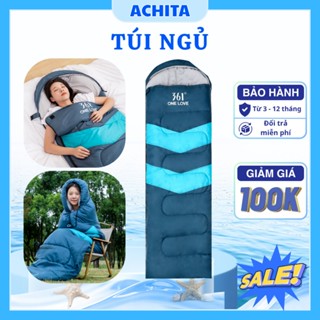  Túi ngủ AKITA T14 3 lớp vải Polyester Taffeta T109 chống thấm nước giữ nhiệt cao túi ngủ văn phòng 