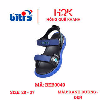   BITI'S  GIÀY QUAI HẬU SANDAL BÉ TRAI CAO CẤP - BEB0049 - QUAI DA ĐẾ EVA NHẸ CHỐNG TRƯỢT - MANG ĐI HỌC ĐI CHƠI - BITIS 