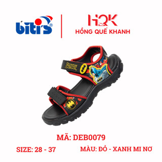   BITI'S  GIÀY QUAI HẬU SANDAL BÉ TRAI CAO CẤP - DEB0079 - QUAI DA ĐẾ EVA NHẸ CHỐNG TRƯỢT - MANG ĐI HỌC ĐI CHƠI - BITIS 