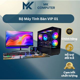 Bộ Máy Tính Bàn I5 12400F / B760M / Ram 16Gb / SSD 256 / VGA RTX 3050 Cây Gaming chơi game