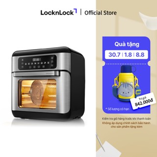 Lò nướng chân không điện tử Lock&Lock All-in-one Air Fryer Oven 10L Màu đen - EJF291BLK