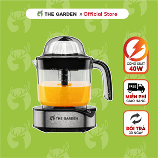 Máy Vắt Cam THE GARDEN TG-40 – Dung tích lớn 1.2L, Có Hai Đầu Vắt Lớn – Nhỏ, Công Suất 40W, Vắt Kiệt Nước