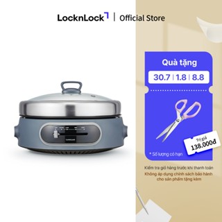 Nồi điện đa năng nướng lẩu LocknLock Multi Cooker 4L EJP542NVY