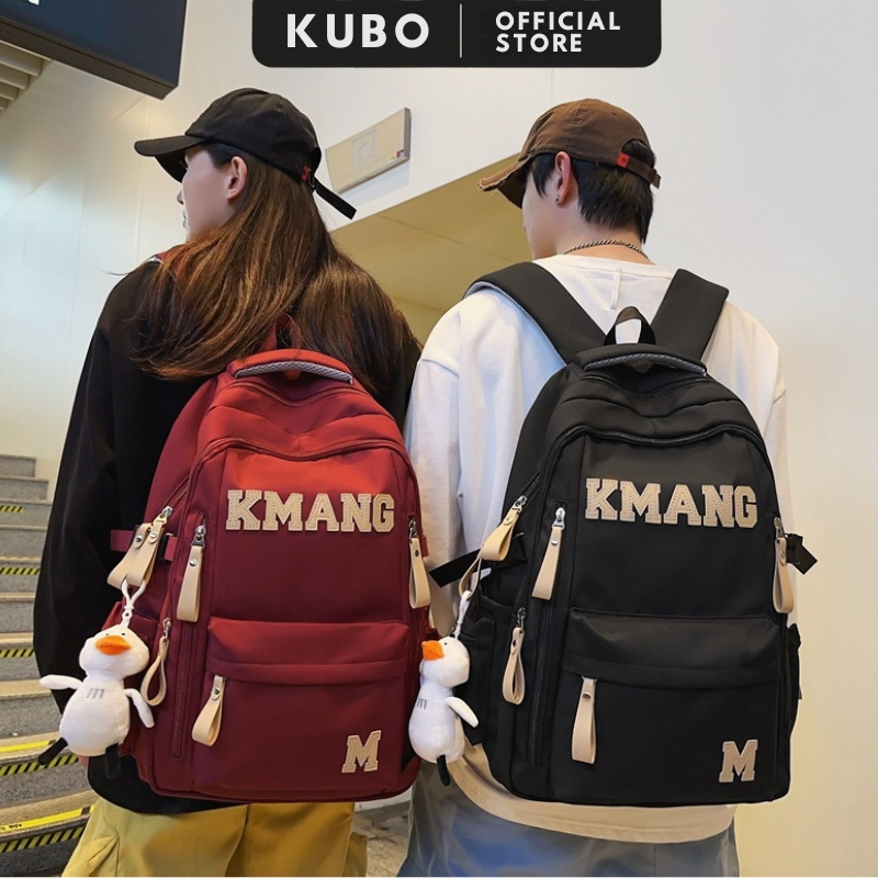 Balo đi học nam nữ unisex cặp đi học ulzzang nhiều ngăn chống nước balo đựng laptop 15.6 inch a4