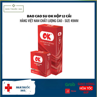  Bao Cao Su Ok Original Hộp 12 Cái 
