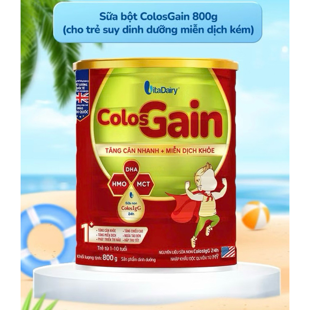 [TĂNG CÂN] Sữa Bột Gain 0, 1+ 800gr
