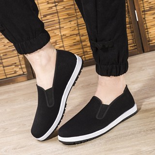 Giày Vải Lười Đế Mềm Siêu Nhẹ Thoáng Khí, Giày Mọi Nam Nữ Đi Bộ, Lái Xe, Tập Dưỡng Sinh .G120